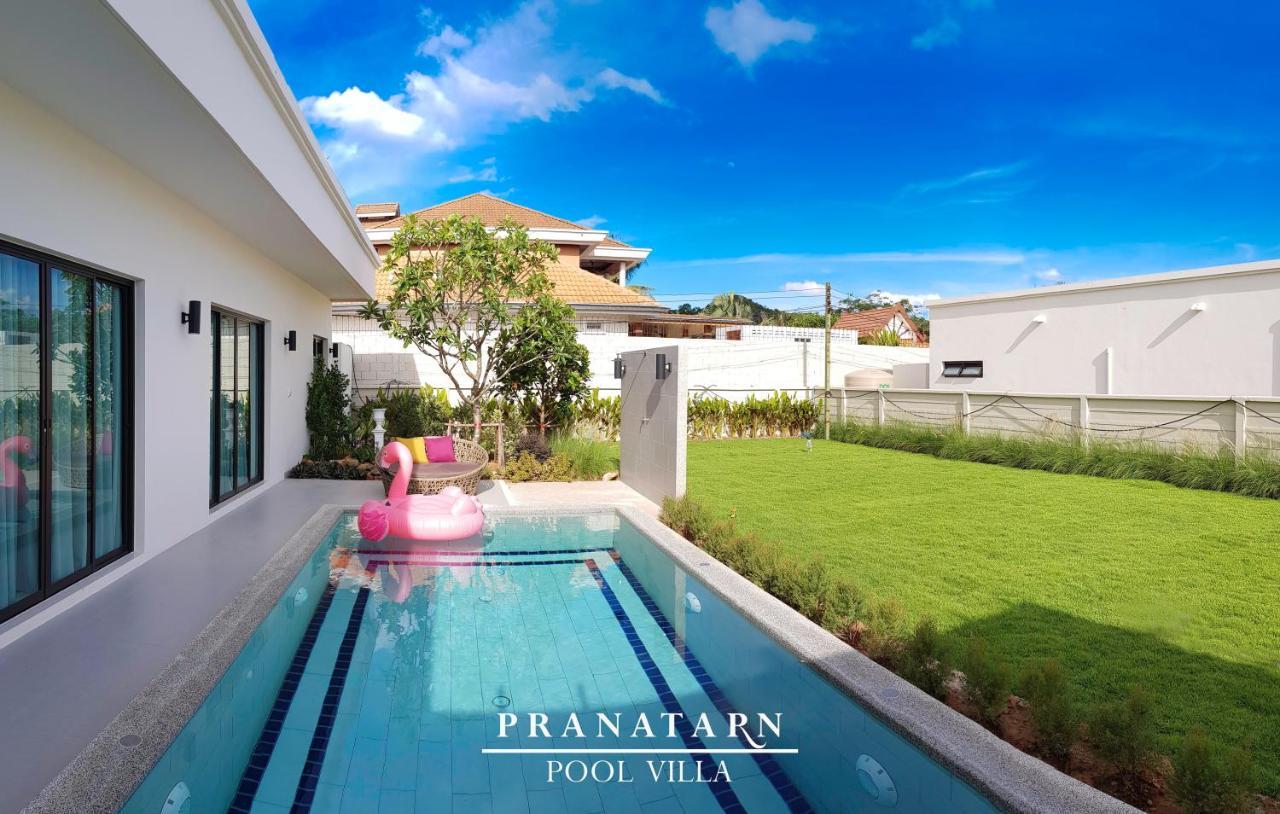 Pranatarn Pool Villa Beach Night Cottage Пранбури Экстерьер фото